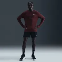 Nike Stride мужские Dri-FIT Running Waffle Crew цвет красный