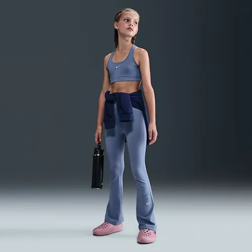 Nike One Girls' Dri-FIT Flaколір червоний лосіни блакитний