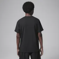 Nike Jordan Big дитячі Dri-FIT Des Champions футболка колір чорний