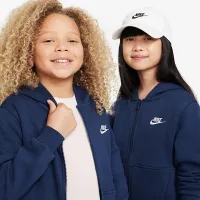 Nike Sportswear Club Fleece Big дитячі Full-Zip Толстовка з капюшоном блакитний