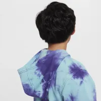 Nike Sportswear Club Fleece Big детские Толстовка с капюшоном цвет зеленый