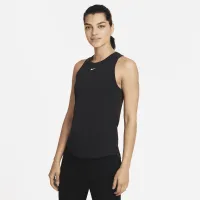 Nike Dri-FIT One Luxe жіноча Standard Fit Tank колір чорний