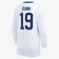 Crystal Dunn USWNT 2024 Stadium Away Bid детские Nike Dri-FIT Soccer Jersey цвет белый