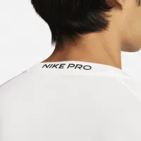 Nike Pro чоловічі Dri-FIT Tight Short-Sleeve Fitness Top колір білий