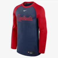 St. Louis Cardinals Authentic Collection Game Time чоловічі Nike Dri-FIT MLB Pullover Crew блакитний