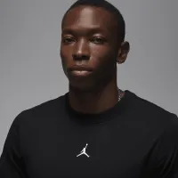 Nike Jordan Sport мужские Dri-FIT Short-Sleeve Top цвет черный