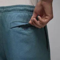 Nike Jordan Flight Fleece мужские Pants цвет зеленый