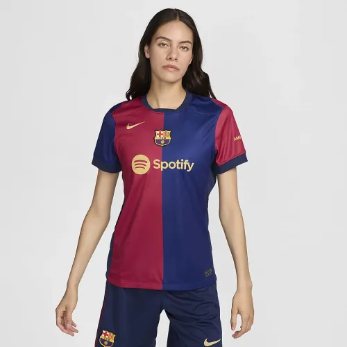 FC Barcelona 2024/25 Stadium Home женская Nike Dri-FIT Soccer Replica Jersey синий
