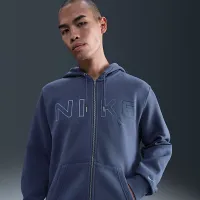 Nike Sportswear Club чоловічі Full-Zip Fleece Толстовка з капюшоном блакитний