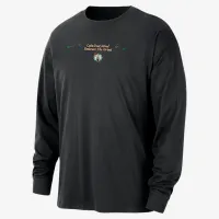 Boston Celtics Courtside мужские Nike NBA Max90 Long-Sleeve футболка цвет черный