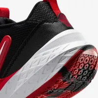 Nike Team Hustle D 12 Big детские баскетбольные Кроссовки цвет черный