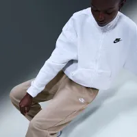 Nike Sportswear Club Fleece женская Mid-Rise оверсайз Sweatpants цвет коричневый