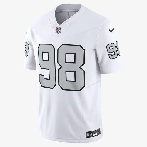 Maxx Crosby Las Vegas Raiders чоловічі Nike Dri-FIT NFL Limited Football Jersey колір білий