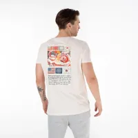 Футболка Alpha Industries USN Blood Chit T 2 136503578 - бежевая