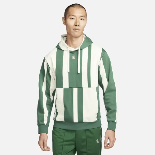 NikeCourt Heritage чоловічі Dri-FIT Fleece Tennis Толстовка з капюшоном колір зелений