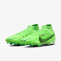 Nike Superfly 9 Elite Mercurial Dream Speed FG High-Top футбольные бутсы цвет зеленый