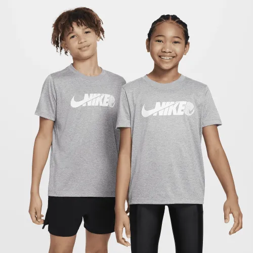 Nike Legend Big дитячі Dri-FIT футболка колір сірий