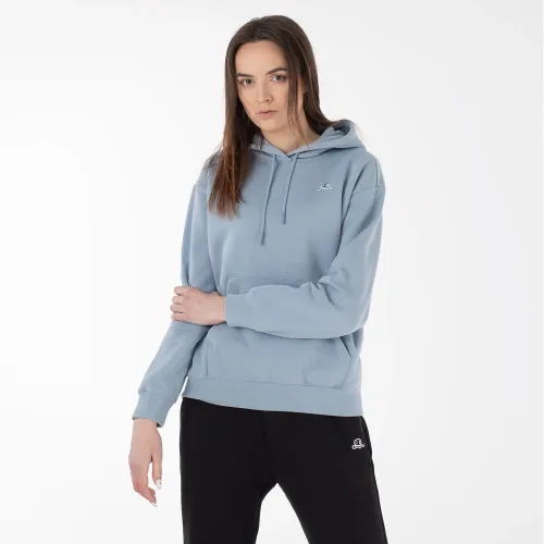 Кофта/футболка Champion C Embroidery Fleece Толстовка з капюшоном 115479-BS096 - Блакитна