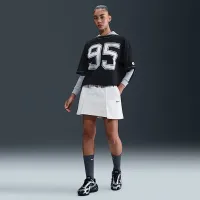Nike Sportswear женская Cargo Mini юбка цвет белый