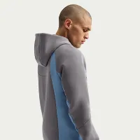 Nike Tech мужские Color-Block Full-Zip Fleece Windrunner Куртка цвет черный