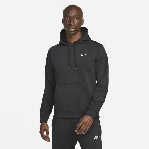 Nike Sportswear Swoosh мужские Толстовка с капюшоном цвет черный