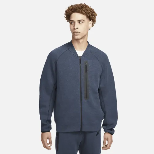 Nike Sportswear Tech Fleece чоловічі Bomber Куртка блакитний