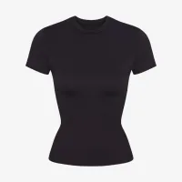 NikeSKIMS Matte женская Padded Baby футболка цвет черный