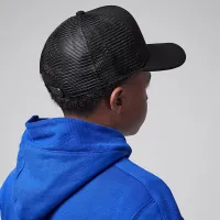Nike Jordan Big детские Metal Jumpman Trucker Hat цвет черный