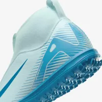 Nike Jr. Mercurial Superfly 10 Academy Little/Big дитячі TF High-Top Soccer Кросівки блакитний