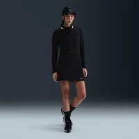 Nike Tour женская Dri-FIT UV Protection Long-Sleeve для гольфа Polo цвет черный