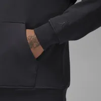 Nike Air Jordan Wordmark чоловічі Fleece Толстовка з капюшоном колір чорний