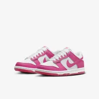 Nike Dunk Low Big детские Кроссовки цвет белый