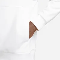 NikeCourt мужские Fleece Tennis Толстовка с капюшоном цвет белый