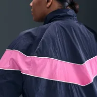 Nike Windrunner женская Loose UV Woven Full-Zip Куртка (большие размеры) синий