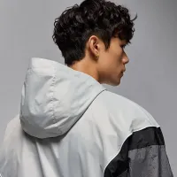 Nike Jordan Brooklyn мужские Hooded Draft Куртка цвет серый