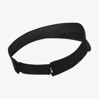 Nike Dri-FIT ADV Ace Tennis Visor колір чорний
