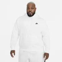 Nike Sportswear Club Fleece чоловічі Full-Zip Толстовка з капюшоном колір білий
