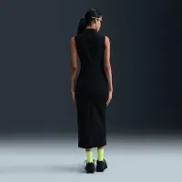 Nike Sportswear Tech Fleece женская Slim Maxi Tank Костюм цвет черный