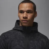 Nike Jordan Dri-FIT Sport Air Fleece мужские Full-Zip Толстовка с капюшоном цвет черный
