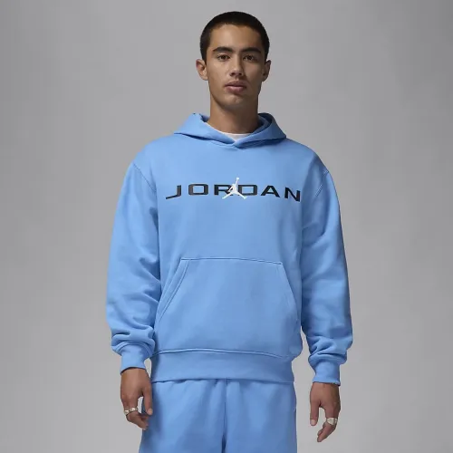 Nike Jordan Essentials чоловічі Fleece Толстовка з капюшоном блакитний