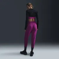 Nike Therma-FIT One женская С высокой Талией 7/8 Joggers цвет фиолетовый