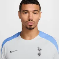 Tottenham Hotspur Strike чоловічі Nike Dri-FIT Soccer Short-Sleeve Knit Top колір сірий