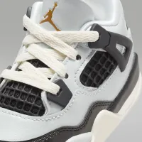 Nike Jordan 4 Retro Baby/Toddler Кросівки колір сірий