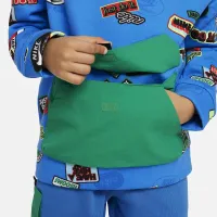 Nike Sportswear Little дитячі Printed Толстовка з капюшоном блакитний