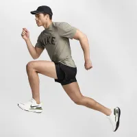 Nike Primary Swoosh чоловічі Dri-FIT Short-Sleeve Versatile Top колір сірий