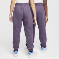 Nike Sportswear Club Fleece Big детские Loose Pants цвет фиолетовый