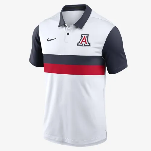 Arizona Wildcats Primetime Campus Vapor мужские Nike Dri-FIT College Polo цвет белый