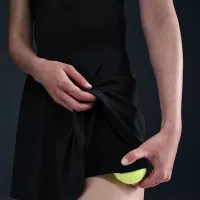 NikeCourt Ace Advantage жіноча Dri-FIT Tennis спідниця колір чорний