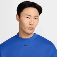 Nike Tech мужские Fleece Crew синий