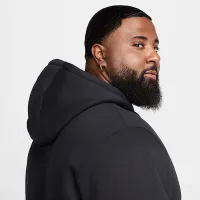 Nike Club чоловічі Full-Zip Fleece Толстовка з капюшоном колір чорний